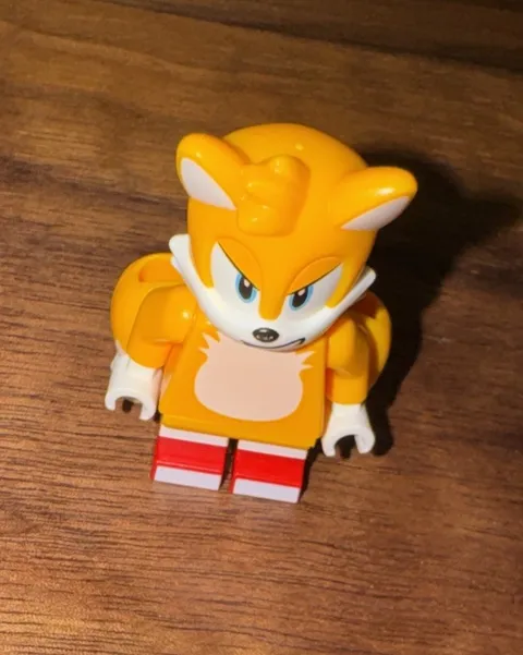 Lego Tails (Miles Prower) Minifigure Sonic the Hedgehog From 76991