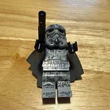 LEGO Star Wars Mimban Stormtrooper Minifigure w/ Helmet, Cape, & Blaster