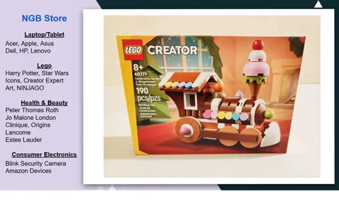Lego Celebration Series: Gingerbread Train Ornament 40777, New, US, in hand