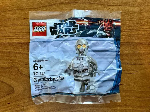 Sealed ERROR LEGO Star Wars TC-14 Polybag 5000063 Factory Packing w/ Two Torsos