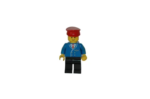 Lego® TRAIN Railway 9V RC Minifig Conductor Engine Driver BLUE