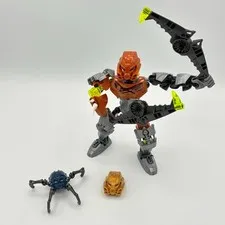 LEGO BIONICLE: Pohatu Master of Stone - Complete No Box or Instructions