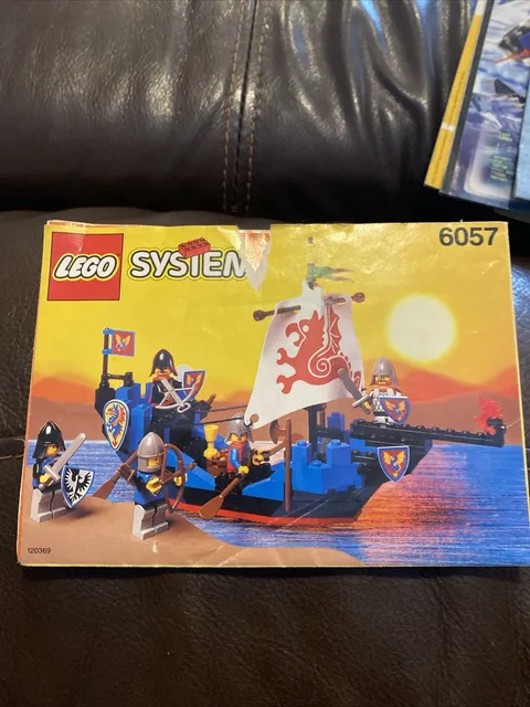 Lego Castle Sea Serpent (6057) Instruction Booklet Only