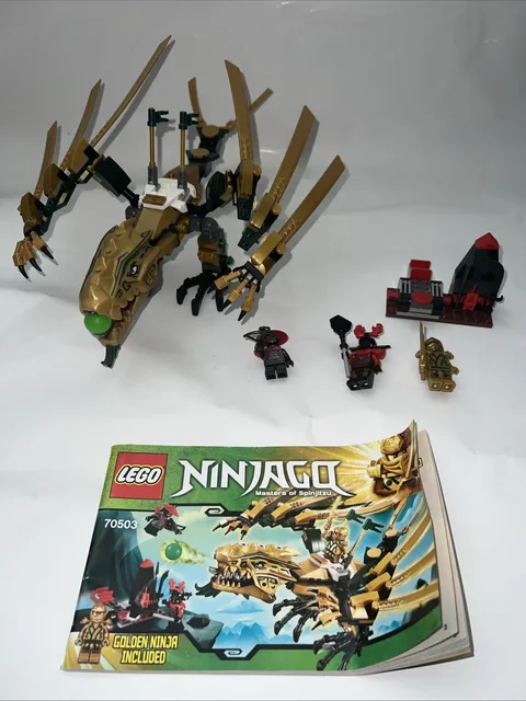 LEGO NINJAGO: The Golden Dragon (70503) 100% Complete w/instructions No Box