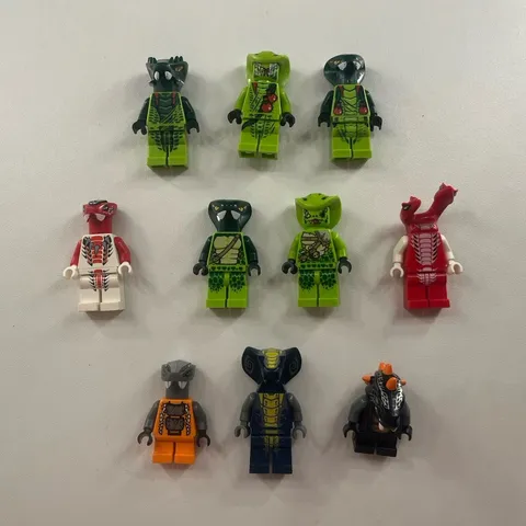 LEGO Ninjago Rise of the Serpentine Serpentine Minifigure Lot- authentic Lego