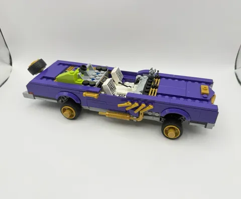 LEGO The Joker Notorious Lowrider 70906 - INCOMPLETE -NO FIGS, BOX, MANUAL - 1pc