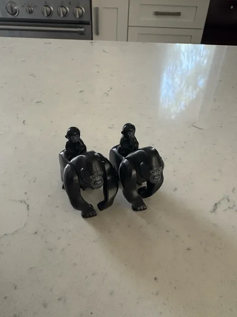 LEGO City Jungle Gorilla Family Lot (2 Adults & 2 Babies) - 60437 30665