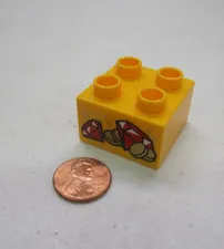 Lego Duplo Jewels Treasure For Castle Specialty Printed Block Gold