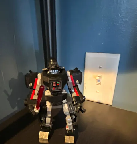 LEGO Star Wars Darth Vader Mech Minifigure w/ Mechanical Body Plastic Age 6+