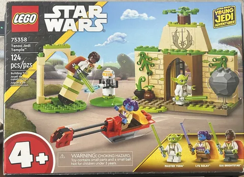 Lego Star Wars Tenoo Jedi Temple 124 pcs: 75358
