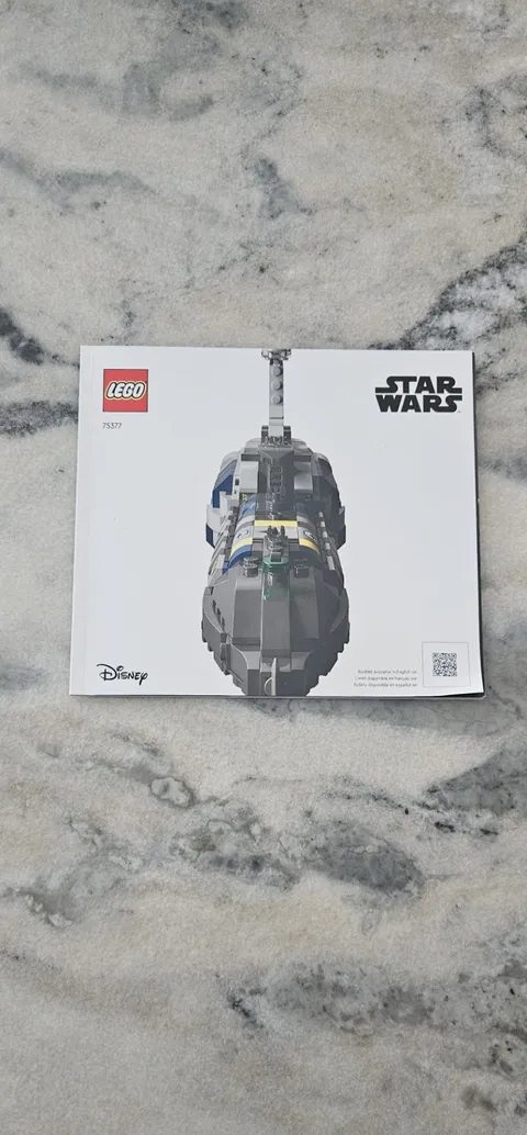 Lego 75377 Star Wars Midi Scale Invisible Hand Instruction Manual Only