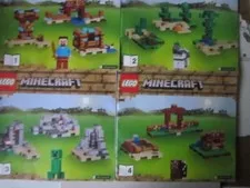 Lego Creator Building Instructions Instruction Minecraft 21135 Part 1-5 Part 1 Thru 5 