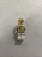 Lego Rebel Hoth- Light Nougat Head, White Visor Snow Goggles Minifigure SW0252