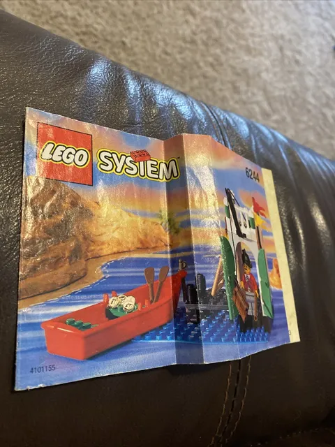 LEGO 1990s Pirates Armada Sentry (INSTRUCTION MANUAL ONLY) For Set System 6244