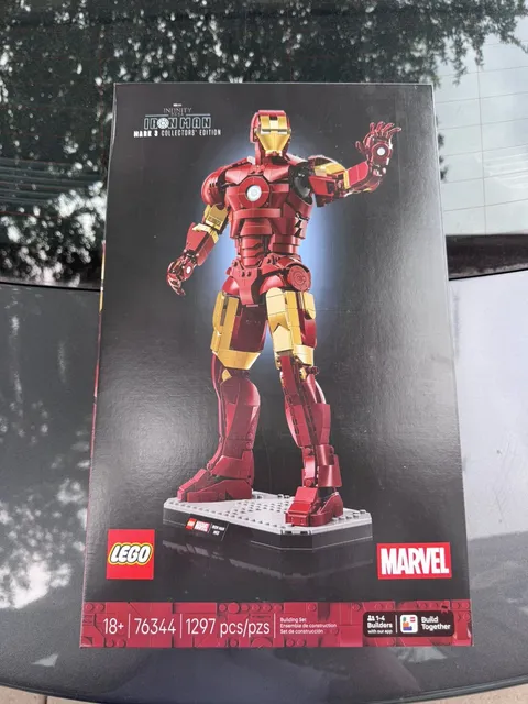 LEGO Marvel Iron Man Mark 3 Collectors' Edition Building Set 76344
