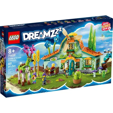 LEGO DREAMZZZ: Stable of Dream Creatures (71459) New Damaged Box