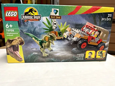 ❗️LEGO Jurassic Park 76958 Dilophosaurus Ambush 30th Anniversary Brand New❗️