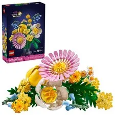 LEGO Botanicals Petite Sunny Bouquet Building Toy - DIY Floral Assorted