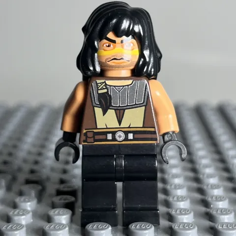 Lego Star Wars Quinlan Vos Minifigure sw0333 From Set 7964 Clone Wars - Used 2T