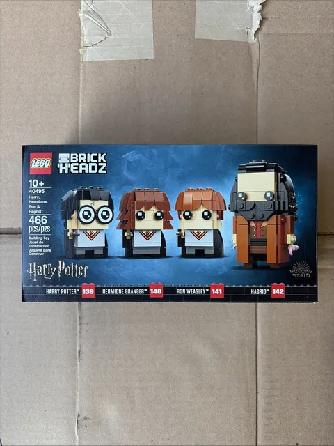 LEGO BRICKHEADZ: Harry, Hermione, Ron & Hagrid (40495)