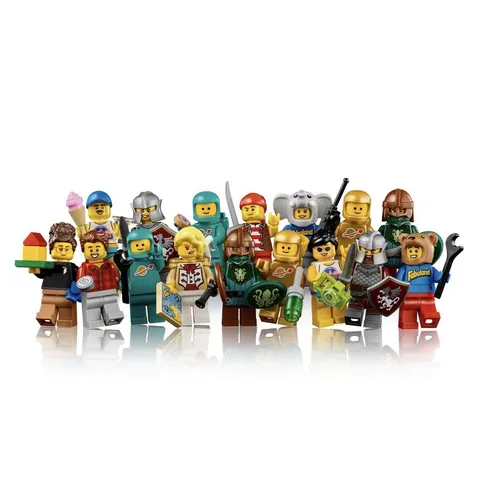LEGO Ideas 21358 Vending Machine Minifigures Set of 16 | Brand New