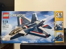 NEW! LEGO CREATOR: Blue Power Jet (31039) 608 Pieces, Ages 9-14 