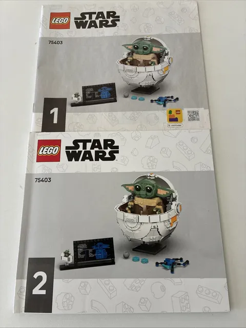 Lego Star Wars Grogu With Hover Pram 75403 Manual