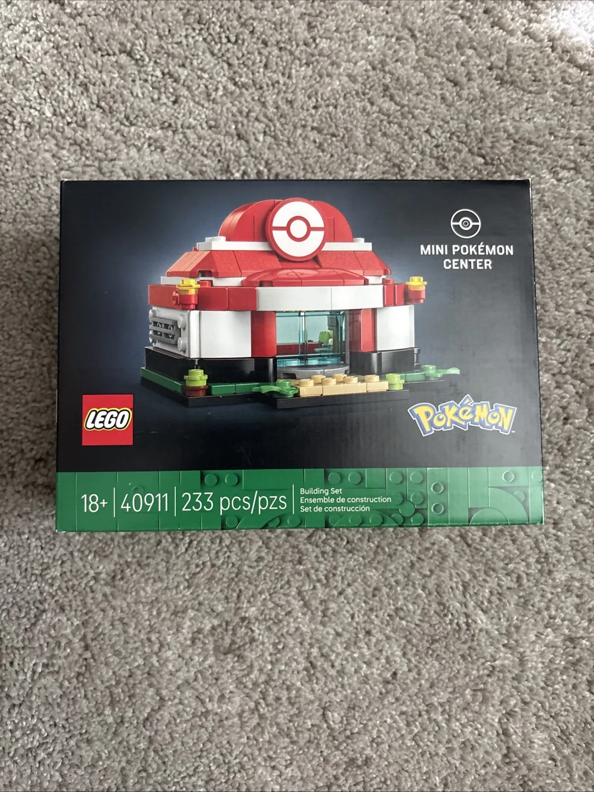 LEGO 40911 Mini Pokemon Center Limited Edition Brand New Sealed