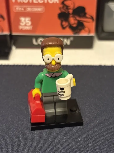 LEGO The Simpsons Ned Flander Collectible Minifigure