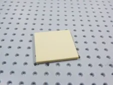 LEGO Tan 4x4 Smooth Tile Plate AZ
