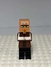 Lego Minecraft Villager Reddish Brown Minifigure 21138 21128