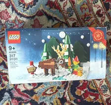 LEGO Santa's Front Yard 40484 Seasonal Christmas Set 317 pcs Age 9+ Limited