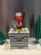 LEGO Minifigure pi068 Islander King Kahuka - Sets 6236 6262 6256 6278 Genuine