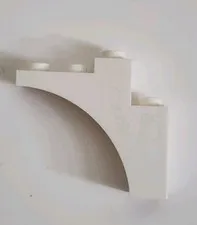 LEGO White Arch 1 x 4 x 3 Part 80543