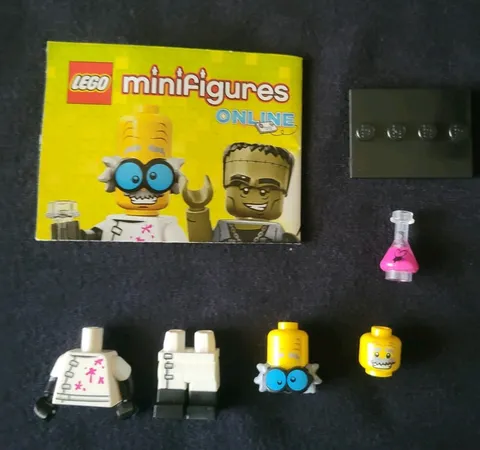 LEGO Collectible Minifigures CMF 71010 Series 14 Monster Scientist Complete