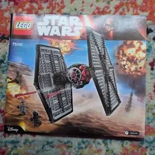 LEGO #75101 INSTRUCTION MANUAL ONLY Star Wars First Order Tie Fighter