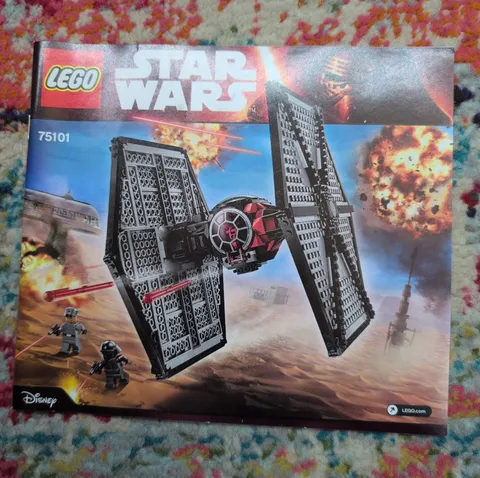 LEGO #75101 INSTRUCTION MANUAL ONLY Star Wars First Order Tie Fighter
