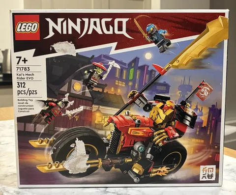 Lego NINJAGO Kai's Mech Rider Evo 71783 New Sealed