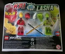 LEGO NINJAGO Legacy Kai vs. Lasha Minifigure 2-Pack Blister Pack 