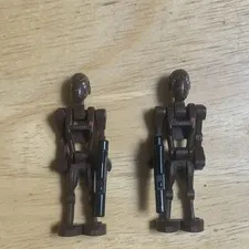 LEGO Star Wars Commando Droid SW0359 Minifigures w/ Blasters Lot of 2