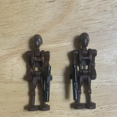 LEGO Star Wars Commando Droid SW0359 Minifigures w/ Blasters Lot of 2