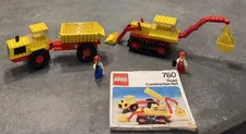 VINTAGE LEGO LEGOLAND: Road Construction Set (780) with 2 Bonus Minifigures