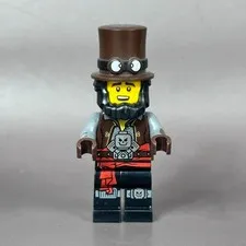 LEGO Minifigure Apocalypseburg Abe tlm160 Movie 2 Abraham Lincoln
