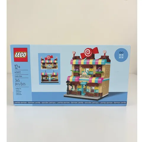 LEGO 40692 Candy Store Limited Edition 345 Piece New Sealed Retired