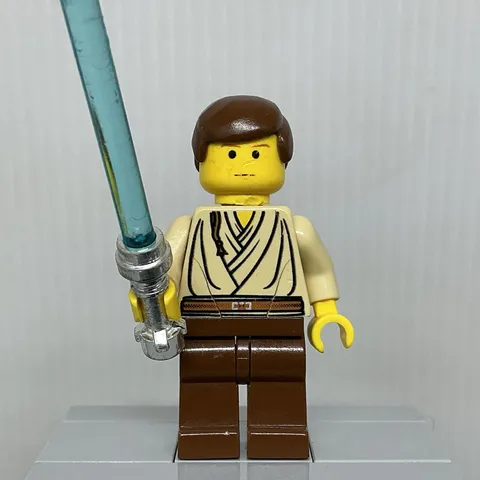 LEGO Star Wars sw0069 Young Padawan Obi-Wan Kenobi Minifigure & Lightsaber Note