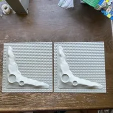 Lego Mountain Base Plate 32x32 Lot of 2 *Pre-Owned* Rare