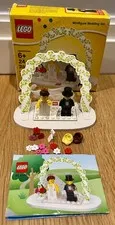 LEGO 853340 Bride & Groom Minifigure Wedding Favour Set 2011 SHIPS FAST