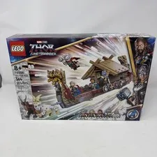 2022 LEGO 76208 MARVEL THOR LOVE AND THUNDER THE GOAT BOAT 564 PIECES--NEW