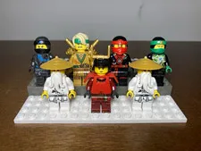 LEGO NINJAGO Minifigure Lot of 7 Various Ninjas
