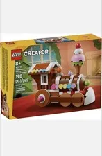 Lego Creator Set 40777 Gingerbread Train Ornament 190 pcs Building Toys Age 8+